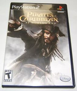 PS2 PIRATES of the CARIBBEAN At Worlds End Video Game - Picture 1 of 3