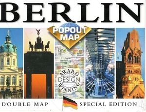 Berlin Popout Map by Compass Maps (2004) (BRAND NEW) - Imagen 1 de 2