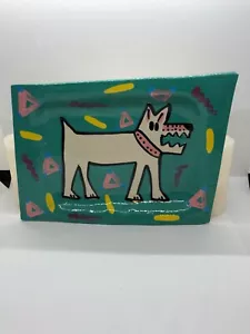 Cute Colorful Dog - Animal Decorative Plate - Picture 1 of 4