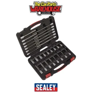 Sealey AK89000 Premier Platinum Hex Socket Bit Set 3/8"Sq Drive 30pc - Picture 1 of 5