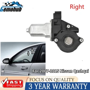 Front Right Passenger Power Window Regulator Motor for 2007-2015 Nissan Qashqai - Picture 1 of 7