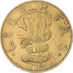 [#1180256] Coin, San Marino, 200 Lire, 1995, Rome, EF, Aluminum-Bronze, KM:329 - Picture 1 of 2