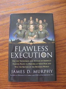 Book Flawless Execution Use the Technique James Murphy~ HC DJ Excellent Like new - Picture 1 of 2