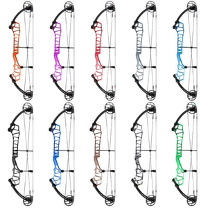Target Compound Bow Archery 40-60lbs 330FPS RH LH Let-off 75% Hunting Shooting - Picture 1 of 17