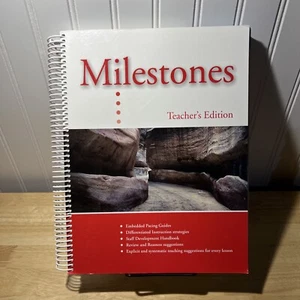 Milestones B, Teacher's Edition, 2009.  Spiral Bound.  9781424008919 - Picture 1 of 2