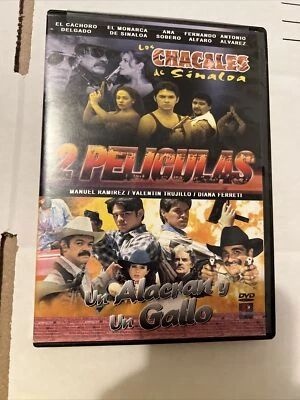 Los Chacales De Sinaloa Y Un Alacran Y Un Gallo DVD Tested Read Below - Image 1 of 2