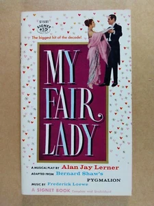 My Fair Lady Julie Andrews Movie Tie-In Alan Jay Lerner vintage paperback - Picture 1 of 3