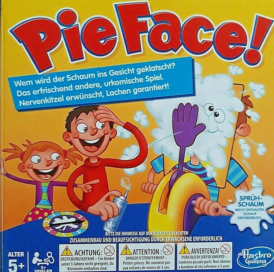 Hasbro B7063100 - Pie Face Spiel