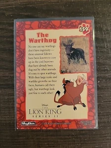 SkyBox de tarjetas The Warthog #159 The Lion King - Imagen 1 de 2