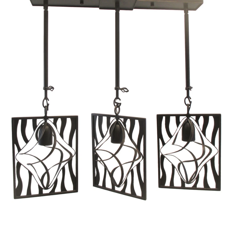 Lámpara de araña/luz de isla de bronce Kalco Lighting Heirloom $1197 Foto 1 de 1