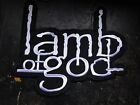 Lamb of God Patch Shape Patch Backpatch Groove Metal/Metalcore Gojira 666