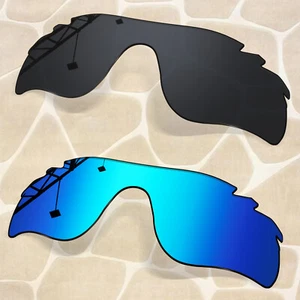 2 paia di lenti di ricambio POLARIZZATE per occhiali da sole Oakley RadarLock Path ventilati - Foto 1 di 15