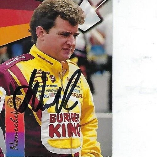 JOE NEMECHEK SIGNED 1995 MAXX MEDALLION RACING #28 - NASCAR - Image 1 of 1