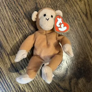 Nuevo McDONALDS TY TEENIE BEANIE BOOS Bongo # 6 Mono Happy Meal Juguete Muñeco de Peluche N - Imagen 1 de 2