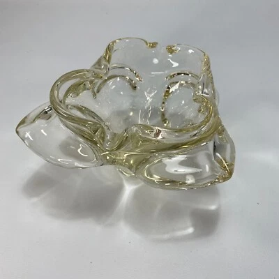 Florero ramo pecera soplado a mano cristal años 80 de colección acción internacional Foto 1 de 4