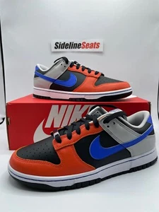 Nike Dunk Low Retro  EMB Knicks SZ 11 Style DD3363 002 Black Racer Blue grey   - Picture 1 of 8