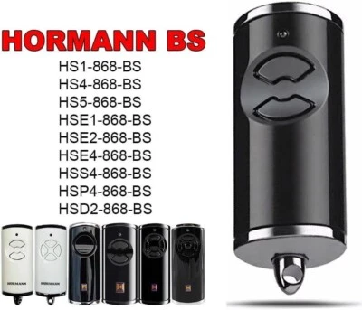 LAWOHO 1 Stück Handsender für Hörmann HSE2/HSE4-868-BS，HS1/HS4/HS5-868-BS Fernbedienung