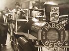 ANTIQUE VINTAGE 1939 WW2 START PABST BEER BOILER CT LICENSE PLATE ZEES OLD PHOTO