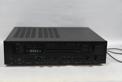 Denon DRA-550 AM/FM Stereo Receiver Amplifier & Phono Input - Vintage Japan (b - image 1 of 4
