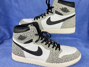 Air Jordan 1 Retro OG High White Cement Men’s Size 17 Nike DZ5485-052 - Picture 1 of 13