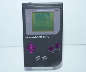 Play it Loud Black Nintendo Game Boy Original DMG-01 Handheld Videogame Console - Picture 1 of 7