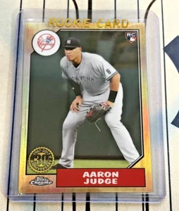 Aaron Judge RC 2017 ⚾ Topps Cromo 1987 Diseño 87T-8 NY Yankees Novato CANTIDAD 🔥 - Imagen 1 de 4
