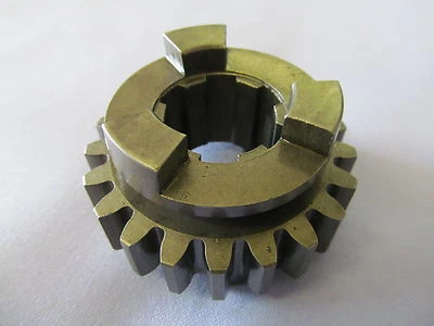 04-0635 NORTON SINGLE DOMINATOR COMANDO EJE PRINCIPAL TERCERA MARCHA 21 DIENTES HECHO EN REINO UNIDO *** Foto 1 de 2