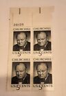 Winston Churchill Briefmarken Vintage USA 5 Cent Porto 1965 Top