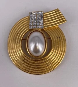 vintage Brosche, BALENCIAGA Paris (AT 458) - Bild 1 von 4