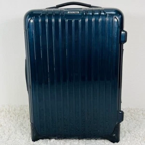 Rimowa Salsa 35L Navy 2-wheels Carry Case Suitcase - Picture 1 of 9