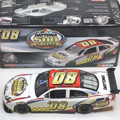 50th Running Daytona 500 #8 Nascar Race Car - 2008 Impala SS 1/24 Diecast - New - Image 1 of 4