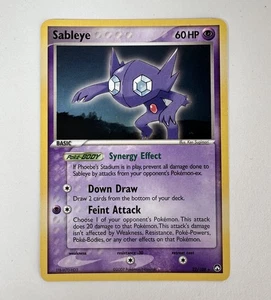 Carta Pokémon Sableye 22/108 rara EX Power Keepers non Holo LP/MP - Foto 1 di 2