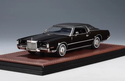 1972 Lincoln Continental Mark IV Light Black in 1:43 scale by GLM - Image 1 of 4