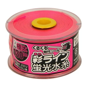 Takumi Aya Line Fluorescent Water Thread Pink Extra Thick 130 No.4349 - Picture 1 of 1