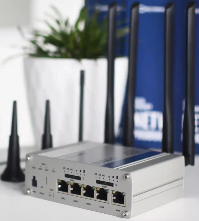 Teltonika RUTX12 Dual LTE Cat6 Wi-Fi 4G Wireless Industrial Router - Image 1 of 4