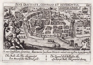 Saintes Charente-Maritime Nouvelle-Aquitaine France gravure Meisner 1630 - Bild 1 von 1