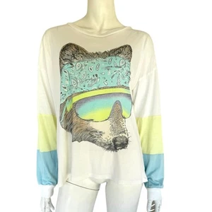 Lauren Moshi Rara Linda Camiseta Manga Larga Talla Grande S - Imagen 1 de 3