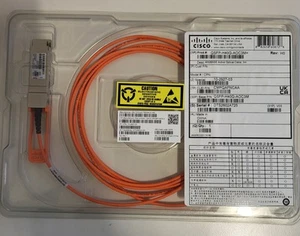Câble optique actif Cisco QSFP-H40G-AOC3M émetteur-récepteur Ethernet 40G QSFP - 3m - Photo 1/2
