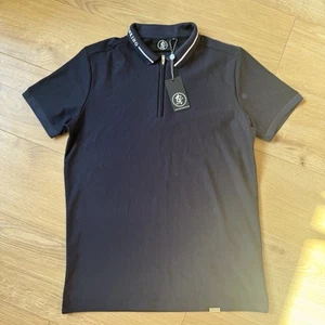 Gym King 1/4 Zip Men’s Polo Size M Navy Signature Embroidered BNWT Summer - Picture 1 of 8