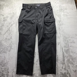 5.11 Tactical Pants Mens 38 Black Station Cargo Pockets Uniform Workwear Duty - Picture 1 of 9