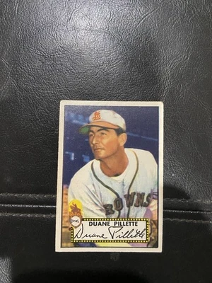1952 Topps Baseball Duane Pilette St. Louis Browns #82 VG - Image 1 of 2