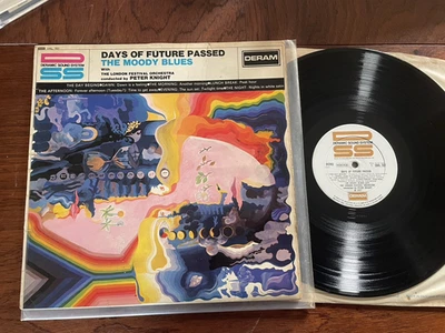 THE MOODY BLUES - DAYS OF FUTURE PASSED LP VINYL Early UK Mono Deram DML 707 - Photo 1/4