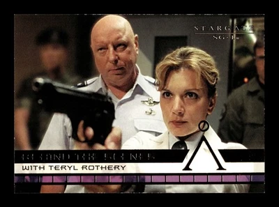 6-0-1-NS PWE . Stargate sg-1 . 2005 behind the scenes #b17 - Image 1 of 2