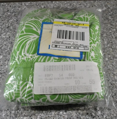 LL BEAN ISLAND TANKINI 2pc SWIMSUIT Women Size 6 "Foliage" NWT - Image 1 of 4