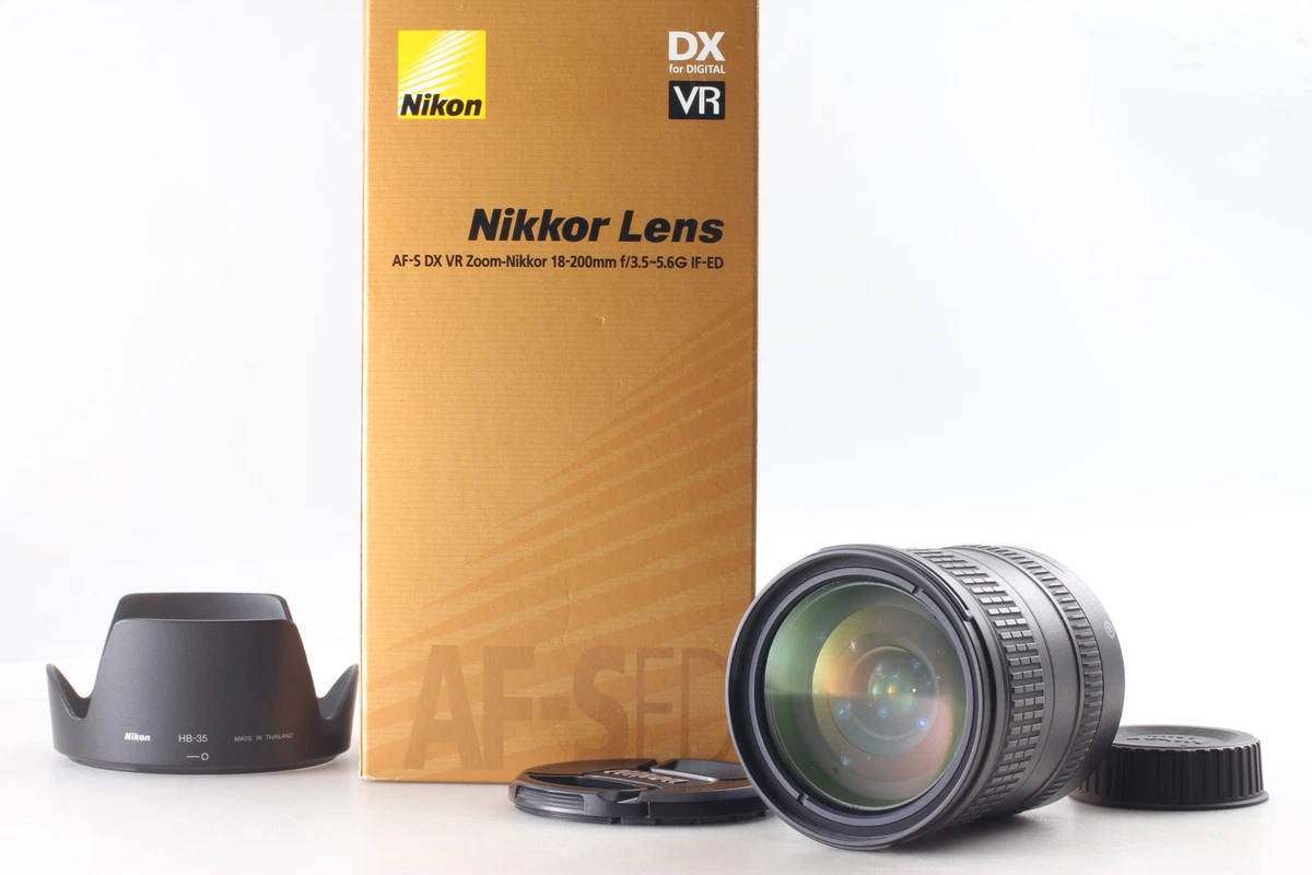Nikon NIKKOR AF-S 18-200mm Focal Camera Lenses for sale | eBay
