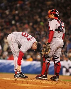 Curt Schilling Boston Red Sox bloody sock 8x10 11x14 16x20 photo 034 - Picture 1 of 1