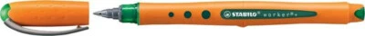 5x STABILO Tintenroller worker+ fine 0,3 mm grün 2016/36 Gelroller Gelschreiber - Bild 1 von 2