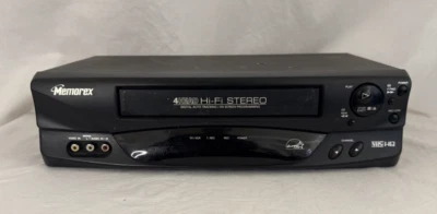Memorex MVR4049 4 Cabeças Hi-Fi VHS VCR Player Liga Não Funciona Apenas para Peças - Imagem 1 de 4