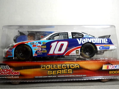 Scott Riggs #10 Valvoline 2005 Chevrolet Racing Champions Nascar diecast 1/24th - Image 1 of 4