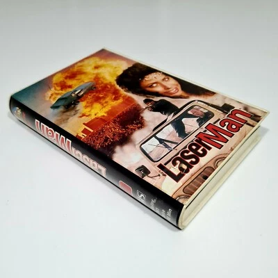 1988 VHS Rarität LASER MAN dt. Adam West/Grindhouse/Pulp/B-Movie/Sleaze/Trash - Bild 1 von 3